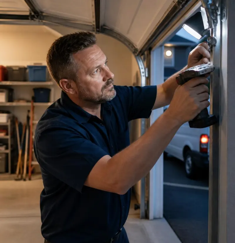 Garage Door Spring Repair in Center Hill