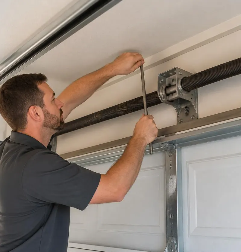 Off Track Door Repair in Center Hill